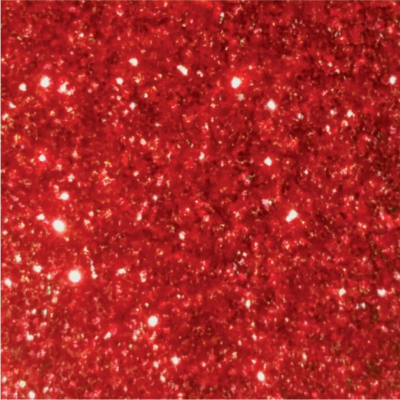 Duo Sorvetinho Glitter - Branco/Vermelho - 5 cm