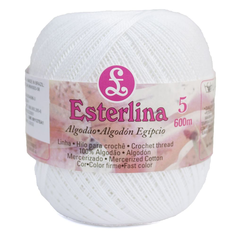 Linha Esterlina Branco 600 Metros 4610/05 - reidoarmarinho
