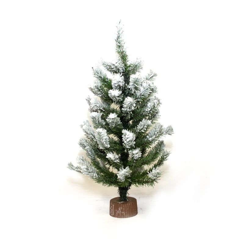 Árvore de Natal Mini Nevado 60cm Ref.: MPN60-63T - reidoarmarinho