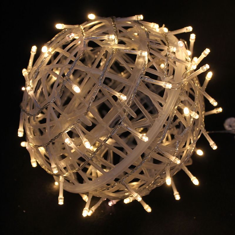 Bola de Cristal 20 Leds Incandescente Romântica - reidoarmarinho